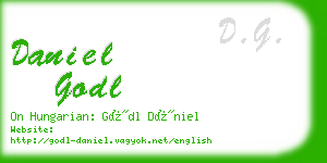 daniel godl business card